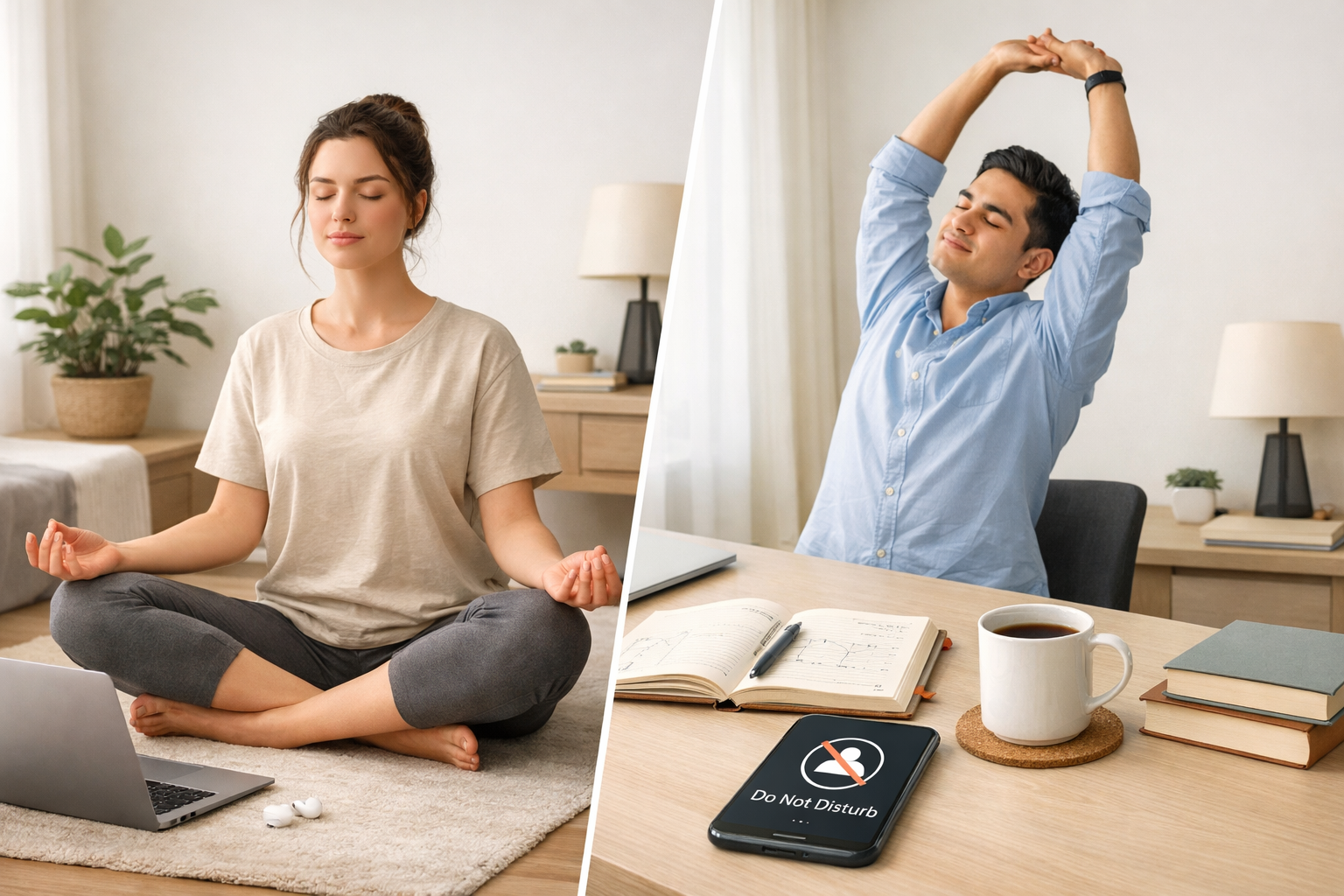 5 Easy Self-Care Habits for Busy Students and Professionals to Reduce Stress and Stay Productive